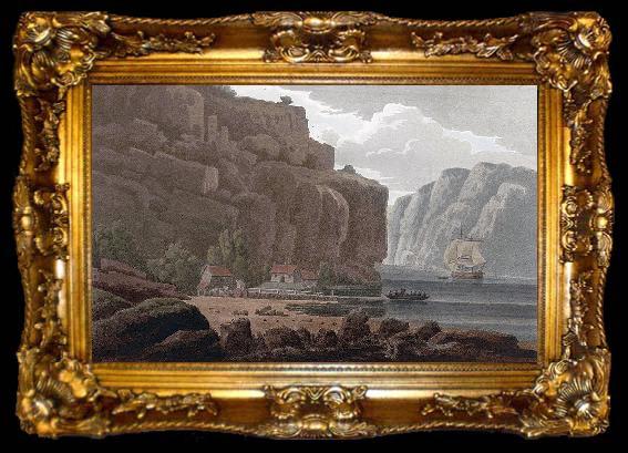 framed  John William Edy Svinesund Ferry, Norwegian side, ta009-2